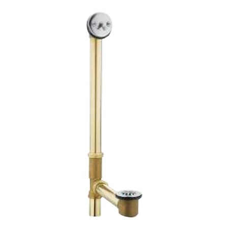 Moen Tub Drain W/Lever Brass 90480